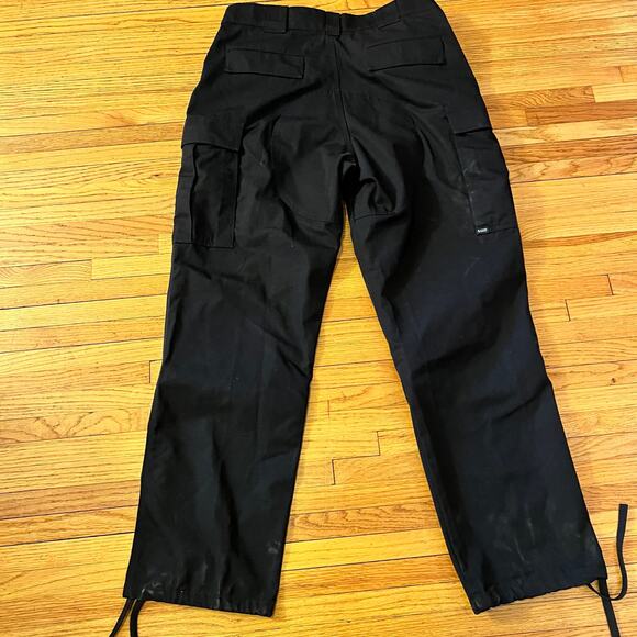 5.11 511 Tactical Pants Mens Large TDU Adjustable Work Pants 74003 Black Cargo - Picture 4 of 11